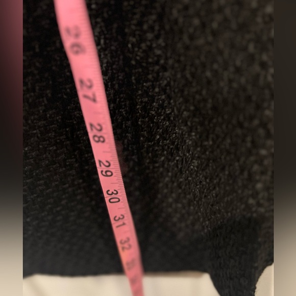 NWOT Venus black long blazer with fringe size 8 - Picture 4 of 5